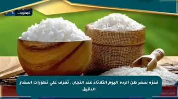 قفزة سعر طن الردة اليوم الثلاثاء عند التجار.. تعرف على تطورات أسعار الدقيق